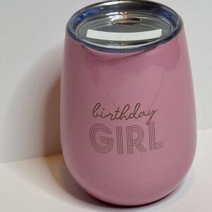 Stainless Wine Tumbler With Lid